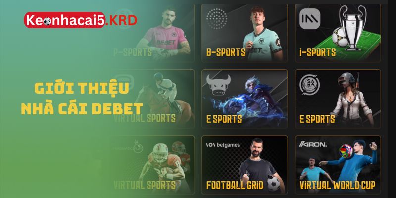 Giới thiệu nhà cái Debet